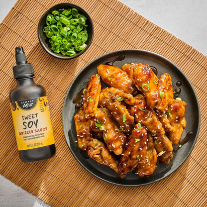 Simply Asia Sweet Soy Drizzle Sauce — Better-For-You Gluten-Free Drizzle for Balanced Home Cooking, 8 fl oz