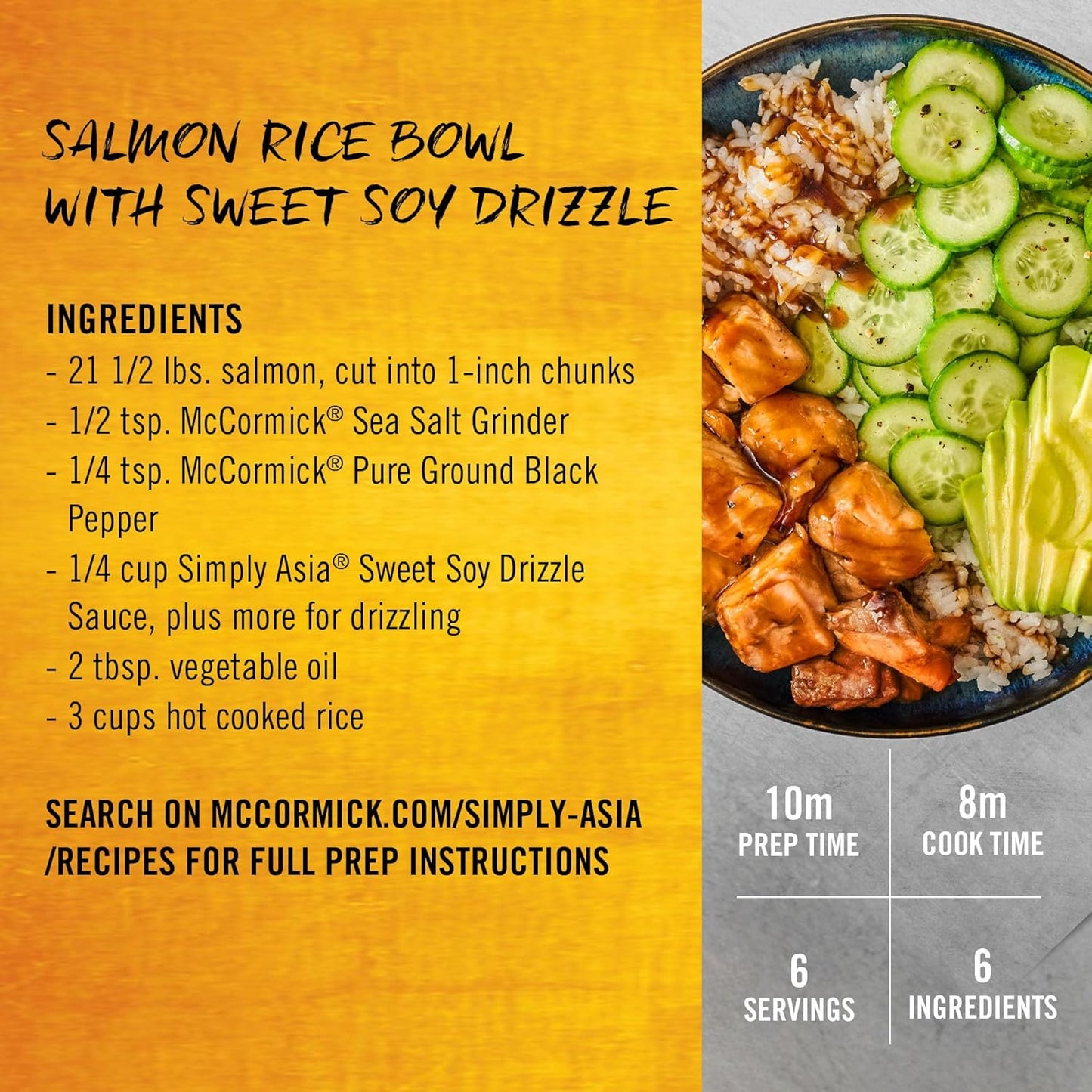 Simply Asia Sweet Soy Drizzle Sauce — Better-For-You Gluten-Free Drizzle for Balanced Home Cooking, 8 fl oz