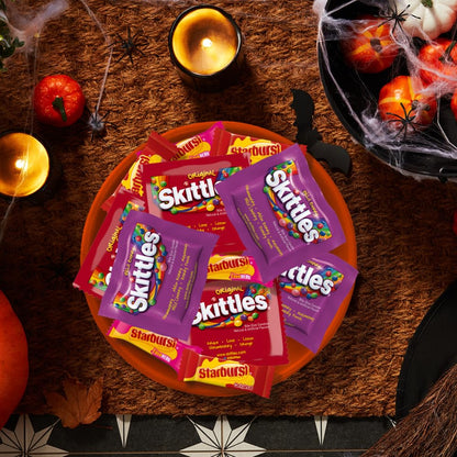 SKITTLES Individually Wrapped Fun Size Candy – Kids Movie Night Snack, Party Favor & Church Treat Bag, 26.46 oz