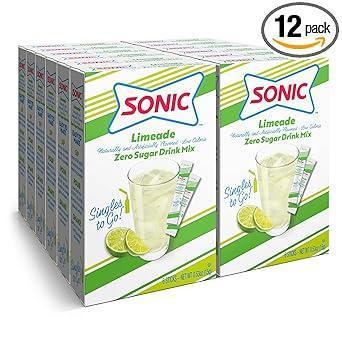 Sonic Singles To Go 72-Stick Powdered Drink Mix Case – Practical Hostess Gift and Housewarming Present for New Homeowners