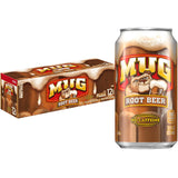 Mug Root Beer Nostalgic Mini Soda Cans, 7.5 oz 10 Pack as a Care Package Gift for College Students and Dads