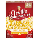 Orville Redenbacher's Light Butter Popcorn 6 Individual Bags – Housewarming Gift Snack Basket Addition for New Homeowners