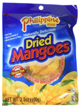 Philippine Brand Dried Mangoes – Resealable Soft Mango Packs for Car Rides and Playdates