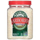 RiceSelect Arborio Rice for Creamy Risotto, Crafted High-Starch Rice in Iconic Reusable Jar for the Connoisseur's Pantry, 32-Ounce