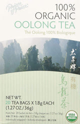 Prince of Peace Organic Oolong Tea, 100 Tea Bags – Effortless Morning Tea for Minimalist Dining Tables, No Sugar Required