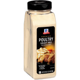 McCormick Premium Poultry Gravy Mix, 20 oz – Multi-Use Powdered Gravy for Potlucks, Roasts, and Comfort Meals