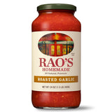 Rao's Homemade Roasted Garlic Sauce | Diabetic-Friendly Italian Tomato Sauce for Mindful Cooking | 100% Italian Tomatoes