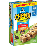 Quaker Chewy Granola Bars 25% Less Sugar – Lower-Sugar Snack for Health-Conscious Adults on the Go