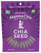 Mamma Chia Organic Black Chia Seeds – Active Lifestyle Fuel for Camping and Trail Mixes