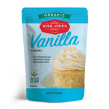 Miss Jones Baking Yellow Cake Mix – Less-is-More Baking for the Minimalist Kitchen, Non-GMO Organic Vanilla Mix Free of Unnecessary Additives