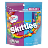 SKITTLES Mash-Ups Tropical and Wild Berry Chewy Candy, 9-Ounce Colorful Pouch for Birthday Party Favors and Kids Party Candy Dishes