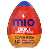 mio Energy Tropical Fusion – Simple Squeeze to Flavor Water, No Sugary Soda Replacement