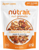 NuTrail Cinnamon Pecan Nut Granola – Care Package Snack for College Students on a Keto Plan