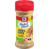 McCormick Perfect Pinch Lemon & Pepper Seasoning – Travel-Friendly Spice for Outdoor Grilling Stations