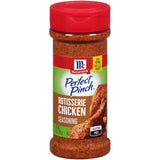 McCormick Perfect Pinch Rotisserie Chicken Seasoning, 5 oz – Better-For-You Seasoning for Sunday Meal Prep and Lunches