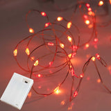 QBIS Battery Fairy Lights Warm White – 6.5ft Silver Wire Mason Jar Lights for Fireplace Glow and Window Sill Ambiance