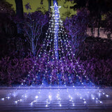 PUHONG 320 LED Star String Lights 4-in-1 Color Changing – Warm White and Multicolor Mood Lighting for Holiday Home Interiors