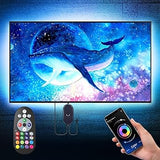 Nexillumi Smart TV Light Strip – Auto Shut-Off Backlight for Children's Room and Basement Hangout