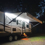 Auledio RV Exterior Underglow LED – 16.4ft Cuttable 12V Strip for Awning, Tailgate and Outdoor Dining Setup