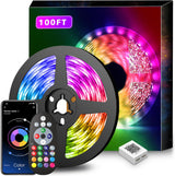 Nexillumi 100ft RGB LED Strip Lights – Unique Anniversary and Valentine's Day Gift for Boyfriend, Girlfriend or Spouse