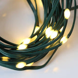 QBIS Battery Operated Outdoor Lights – 100 LED String for Rooftop Gutters, Pergola Beams, and Garden Pathways