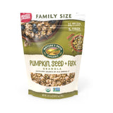 Nature's Path Organic Pumpkin Seed + Flax Granola – Holiday Gift for the Plant-Based Foodie, Pumpkin Seed and Flax