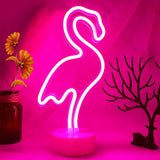 LED Flamingo Accent Light – Long Lasting Safe Night Light for Daughters Bedroom and Play Area