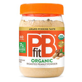 PBfit Organic Peanut Butter Powder – Post-Workout Smoothie Boost for Low-Fat Protein Routines