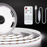 PAUTIX 5V USB COB LED Strip Light – Gaming Desk Accent Light for Immersive Play and Streaming