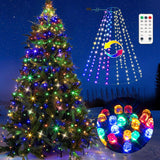Marchpower Christmas Lights – Mantel and Staircase Atmosphere Lighting, Pre-Strung Ring Design with Warm and Cool Color Modes