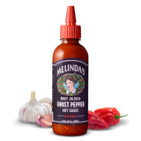 Melinda's Ghost Pepper Hot Sauce - High-End Heat for Curated Pantry Collections, Elegant Squeeze Bottle with Complex Flavor, 10oz