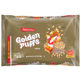 Malt-O-Meal Golden Puffs Sweetened Puffed Wheat Cereal – Grab-and-Go Office Snack for Long Workdays, 32 oz Resealable Bag