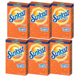 Sunkist Singles To Go Powdered Orange Beverage Mix – No Refrigeration Needed Flavoring for Coolers, Day Hikes, and Outdoor Events