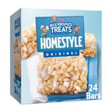 Rice Krispies Treats Homestyle Marshmallow Snack Bars Kid-Friendly Grab-and-Go Treats for Park Outings and Backpacks, 24 Pack