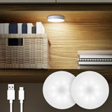 LumiPuck Battery-Powered Puck Light – Water-Resistant Glow for Patio Tables and Outdoor Dinners