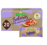 Sanissimo Salmas Salted – Neutral Base Crackers for Effortless Charcuterie Styling