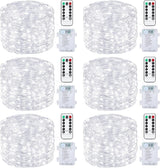 Mlambert Battery Operated String Lights – Camping and Outdoor Dining Lights with 80 Hour Runtime