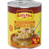 Old El Paso No-Artificial-Addtives Chicken Tortilla Soup for Intentional Eating, 18.5 oz