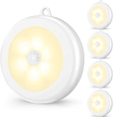 Mlambert Flush Mount Motion Night Light, Adhesive LED Step Light for Understated Home Design