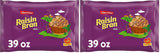 Malt-O-Meal Raisin Bran Cereal – Clean Whole Wheat and Raisin Bowl for Intentional Mornings, 2 Pound Bulk Bag
