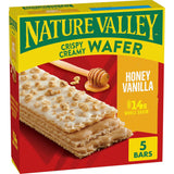Nature Valley Wafer Bars – Individually Wrapped Strawberry Bar for Commute Bags, Early-Morning Workdays and Office Meetings, 5 Pack