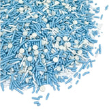 Manvscakes Blue White Sprinkles – Picture Perfect Cake Decor for Themed Birthday Party Tables