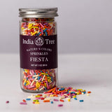 India Tree Natural Rainbow Sprinkles – Intentional Plant-Based Color in a Resealable Jar, 3 oz