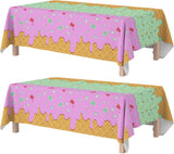 OHOME Halloween Decorations - Last-Minute Halloween Hostess Favor for Coworker, Teacher, or Class Mom, 2 Pack Tablecloth