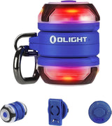 OLIGHT Gober 2 Safety Light – Streamlined 3.2 Ounce Beacon for Minimalist Trail and Commute Kits