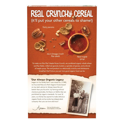 thicker, more substantial whole grain flakes combined with granola clusters