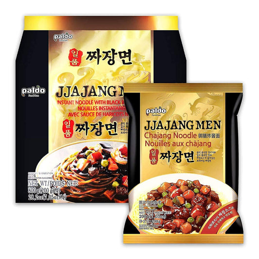 traditional open-fire cooked black bean (chunjang) sauce