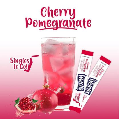 Welch's Singles To Go Powdered Water Flavoring - Single Serve Stick Packs as a Holiday Gift for Teachers, Coworkers, and Travelers