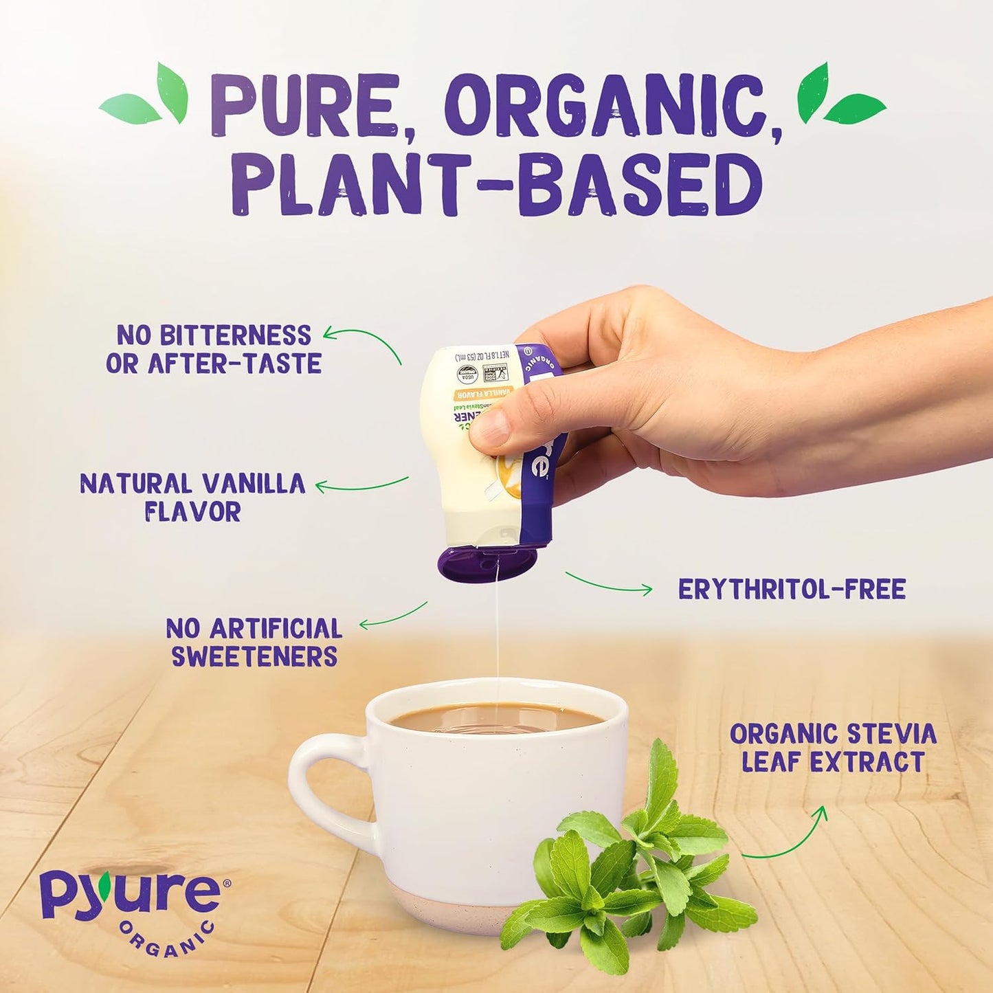 zero calorie, zero carbohydrate, zero sugar nutritional profile